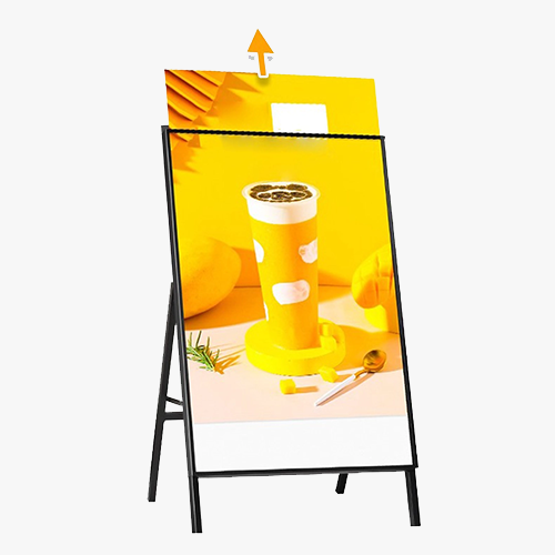 Custom A-Stand Floor Display Advertising Light Box