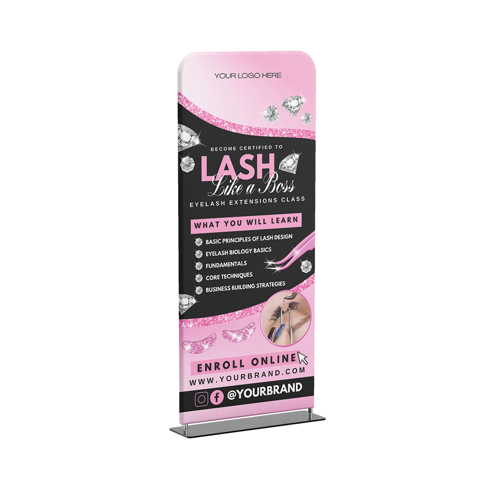 Custom Tension Fabric Stand