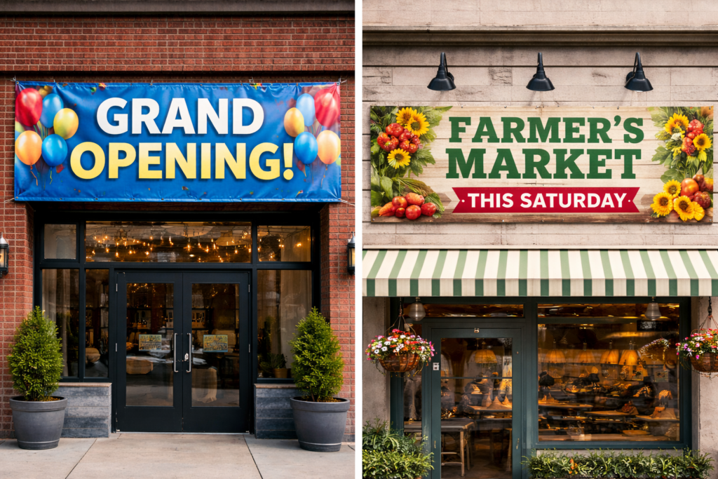 Custom Vinyl Event banners Nashville