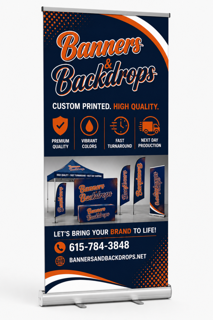 Custom Standard Retractable Banner